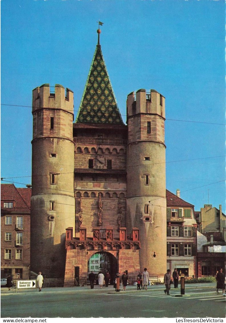 SUISSE - Basel - Spalentor - Vue Générale - Animé - De L'extérieure - Carte Postale - Basel