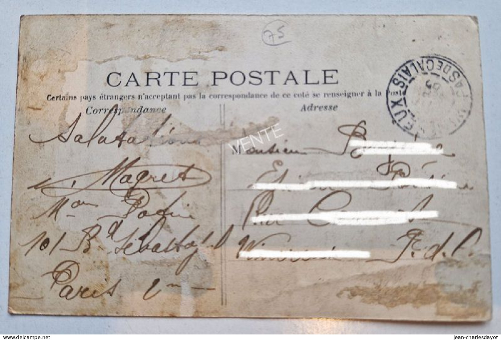 Carte Postale PARIS : Gare Du Nord - Métro Parisien, Gares