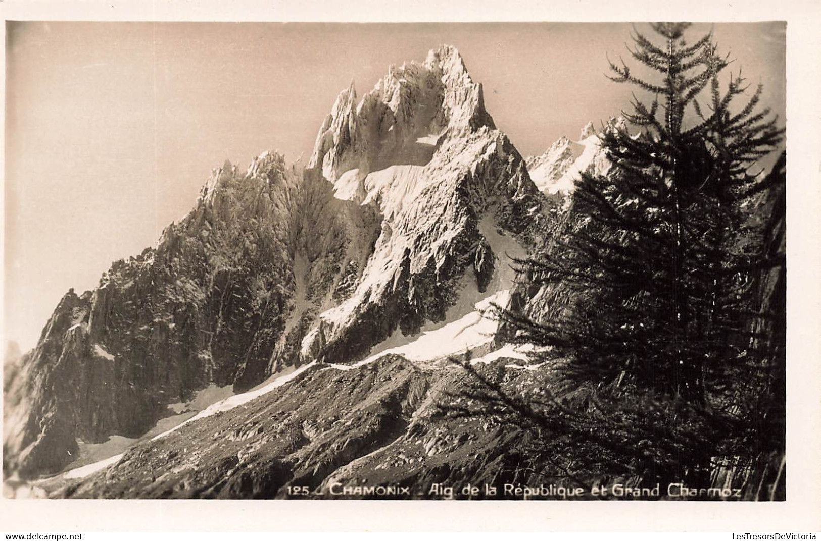 FRANCE - Chamonix - Aig. De La République Et Grand Charmoz - Carte Postale - Chamonix-Mont-Blanc