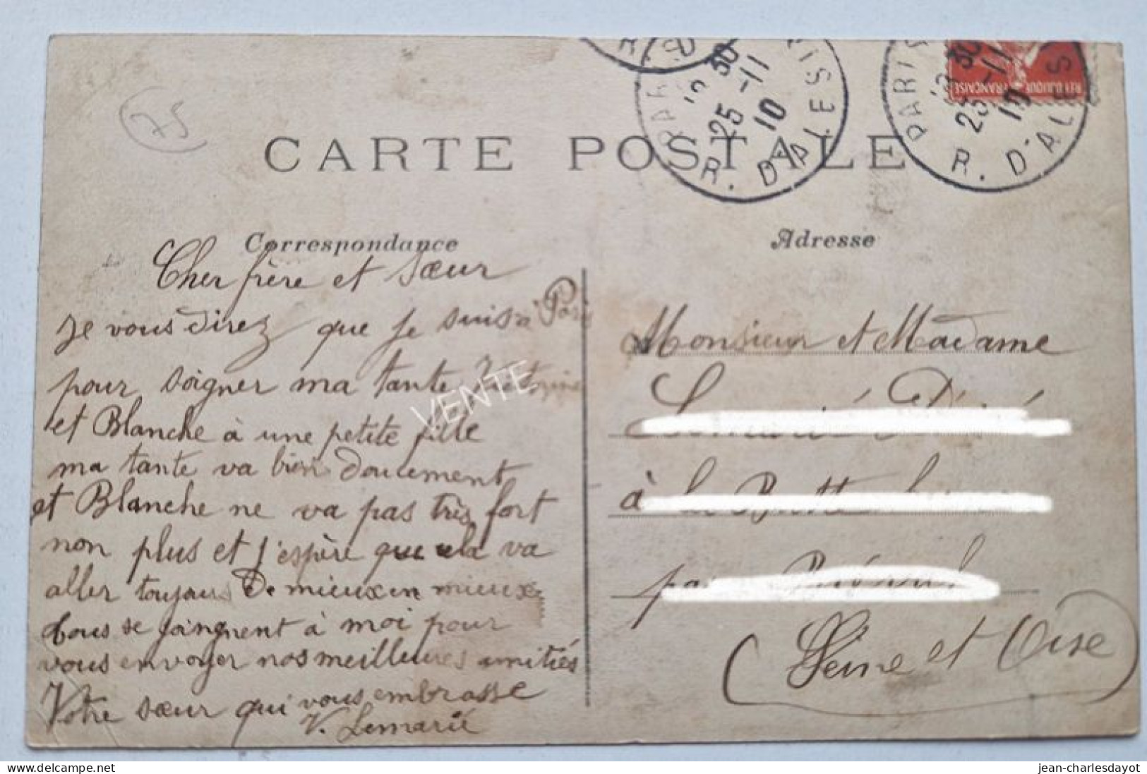Carte Postale PARIS : Hôtel De Ville, Pont D'A - Andere Monumenten, Gebouwen