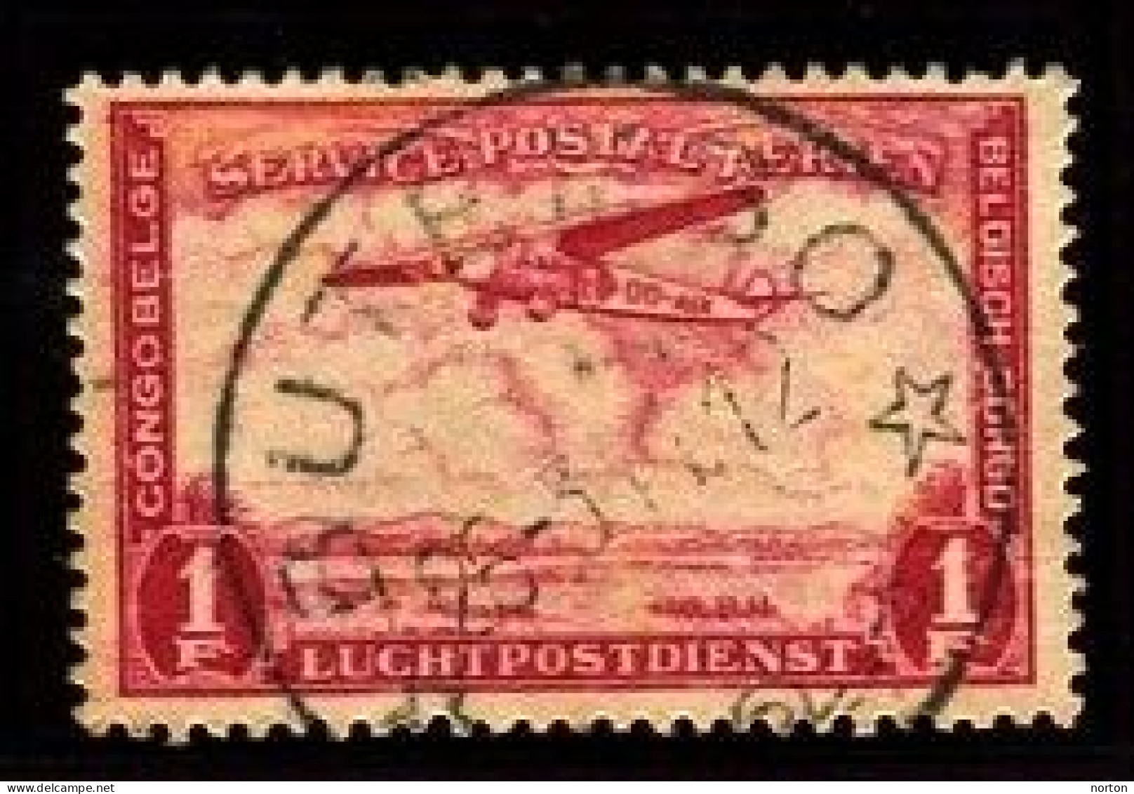 Congo Butembo Oblit. Keach 8A1 Sur C.O.B. PA8 Le 26/03/1941 - Used Stamps