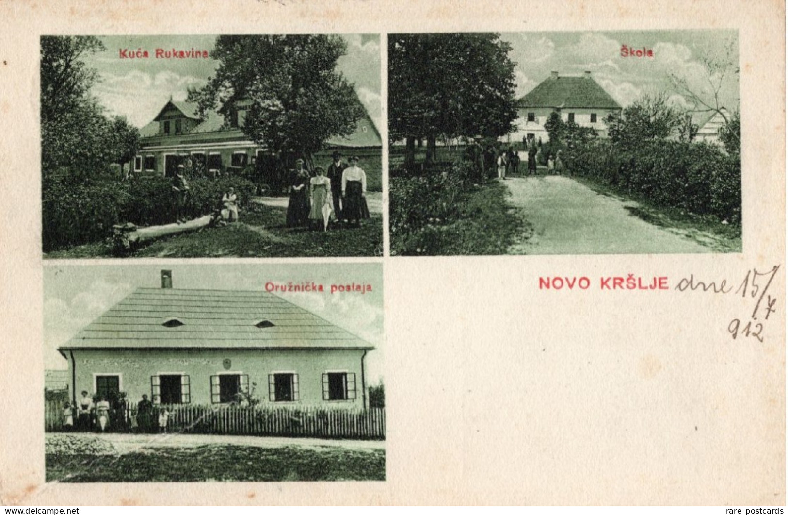 Nova Krslja 1912 - Rakovica - Kuca Rukavina - RETKO - Kroatien