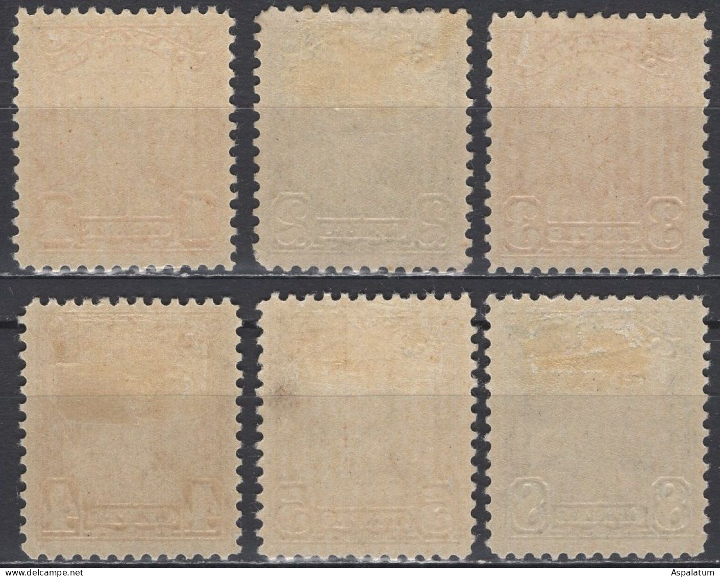 Canada - Definitives - Set Of 6 - KGV - Mi 128A~133A - 1928/29 - Nuovi