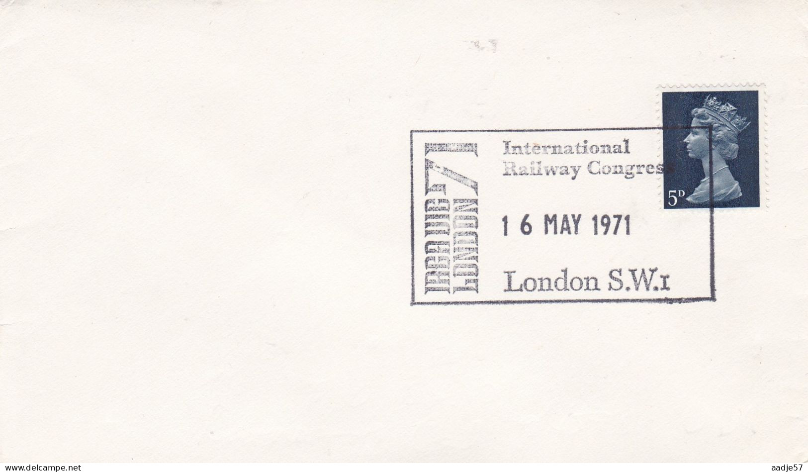 GB Engeland 1971 Int Railway Congress London - Eisenbahnen
