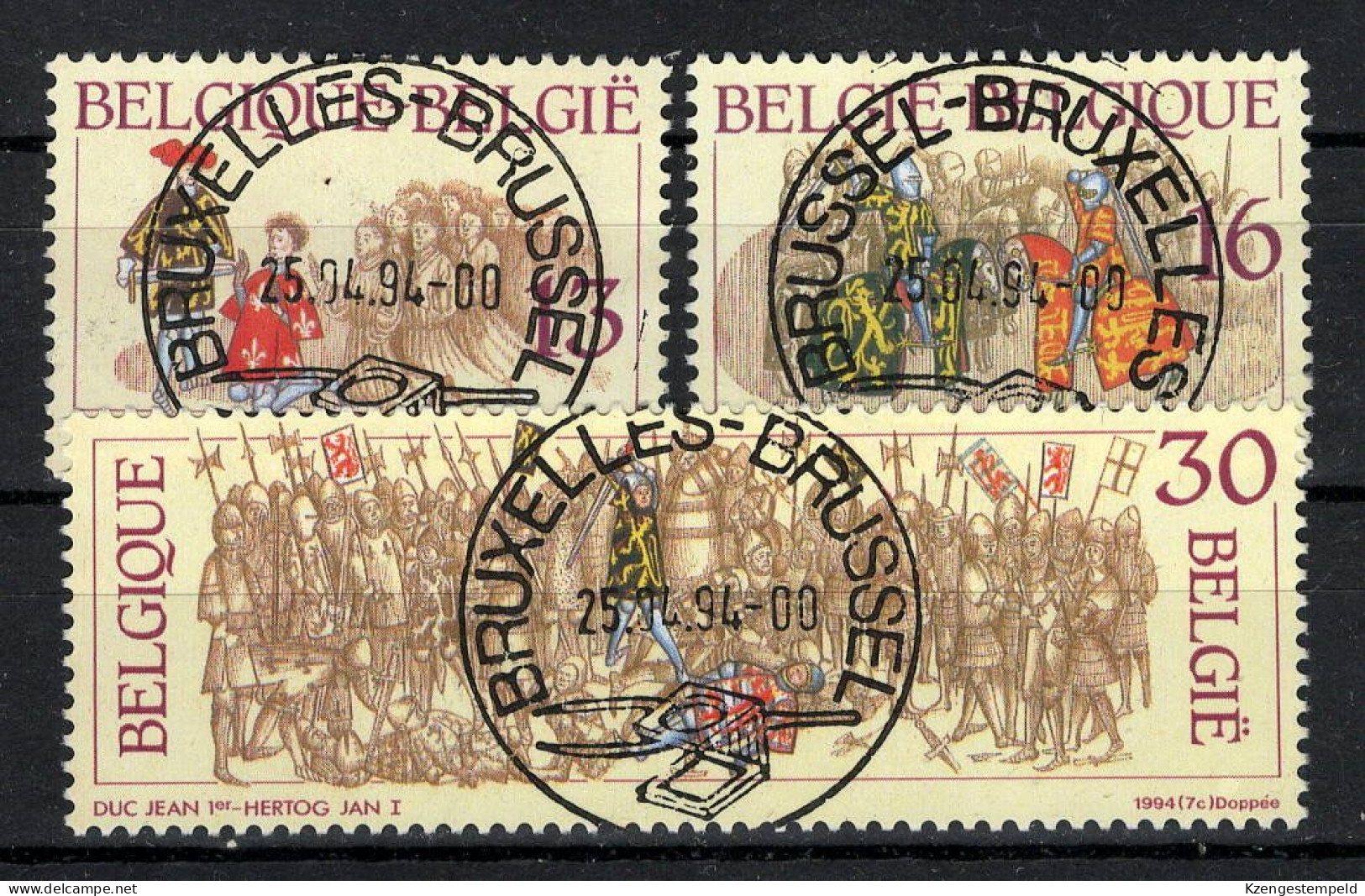 België: Cob 2552/2554  Gestempeld - Used Stamps