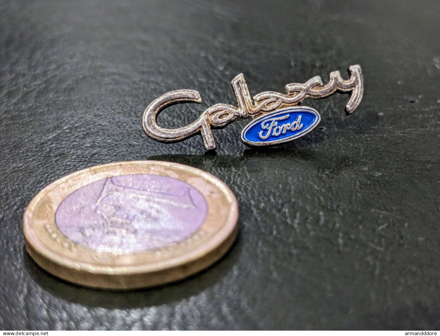 A Pins Pin's Ford Galaxy Logo Car Badge Automobile Lapel Enamel Pin Voiture Taille : 30 * 11 Mm Bon Etat Envois Soigne E - Ford