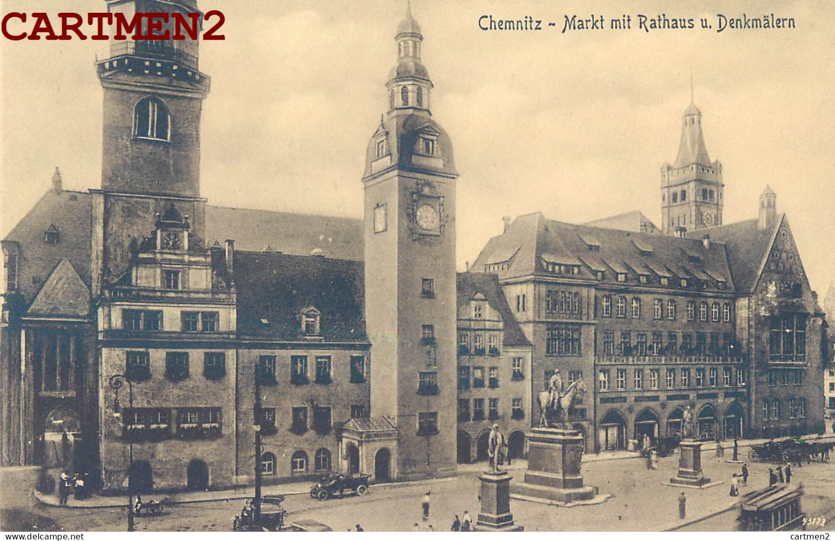 6 CPA : CHEMINTZ DEUTSCHLAND  - Chemnitz