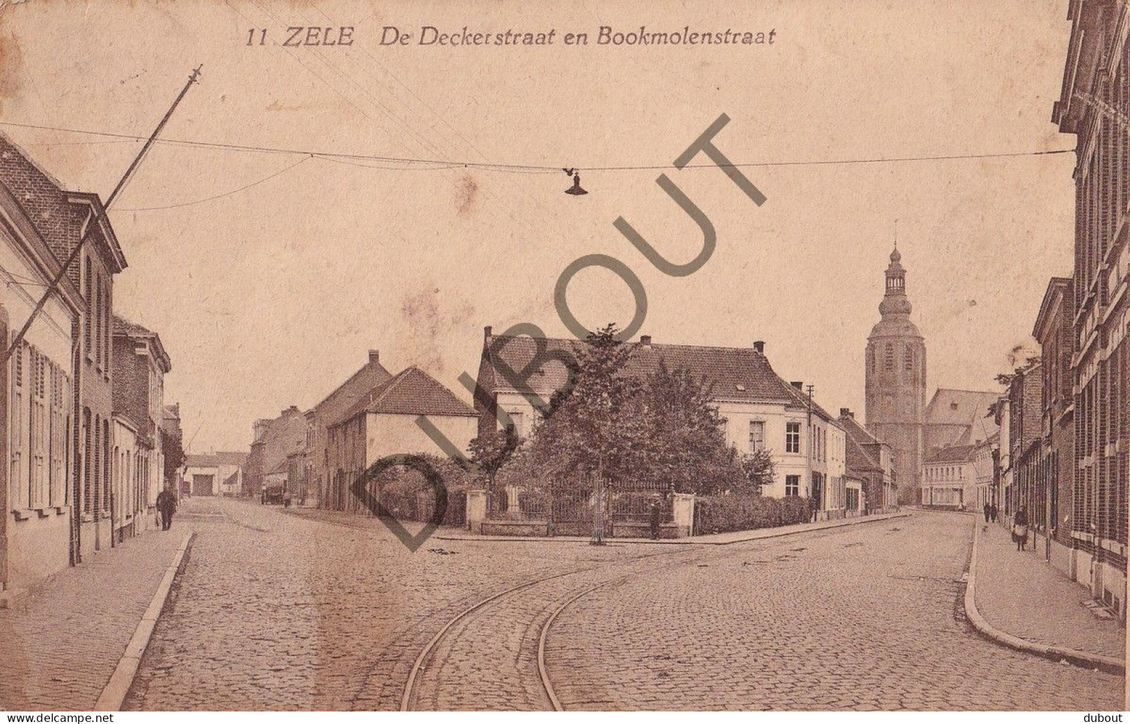 Postkaart - Carte Postale - Zele - Deckerstraat En Bookmolenstraat  (C6055) - Zele