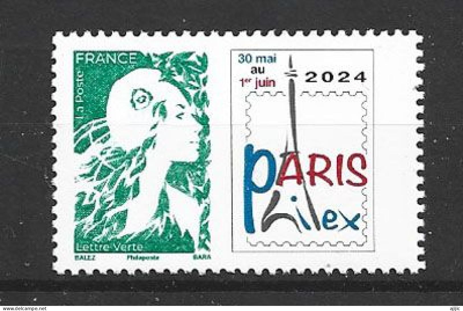 2024.  Paris Philex 2024,   Timbre Neuf ** - Unused Stamps