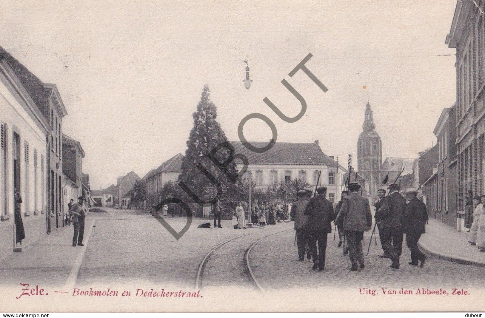 Postkaart - Carte Postale - Zele - Bookmolen En Deckerstraat   (C6066) - Zele