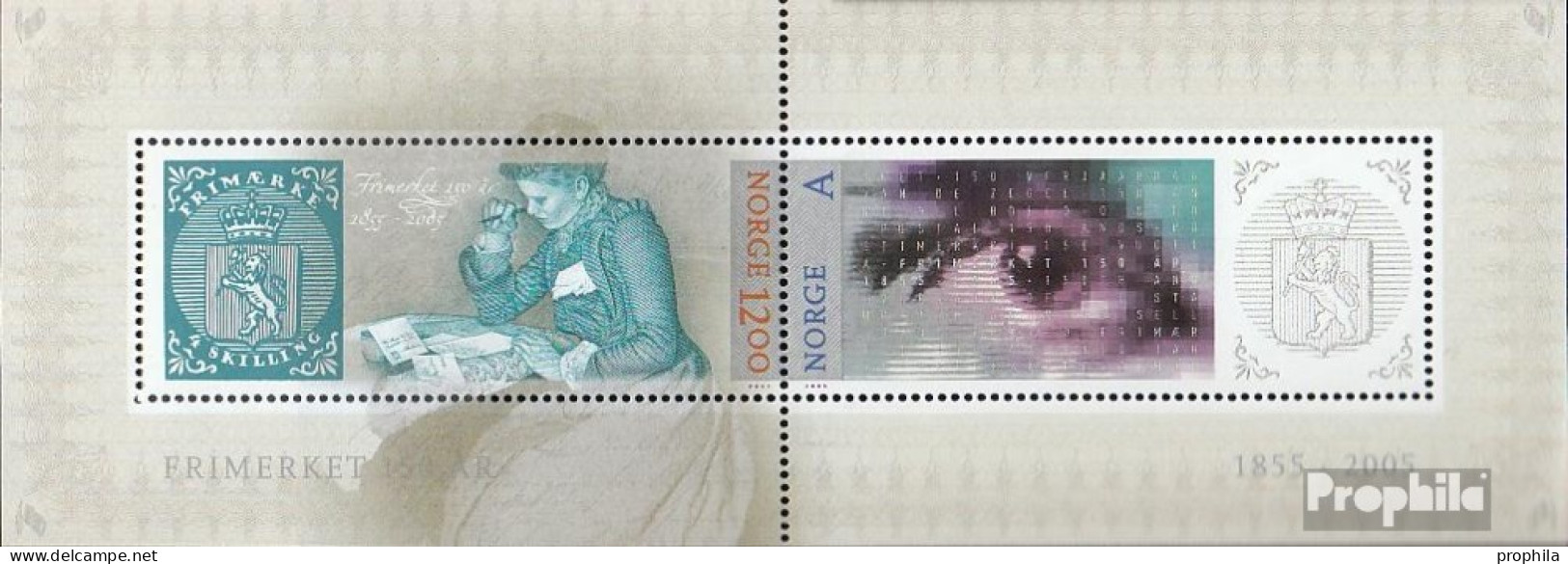 Norwegen Block29 (kompl.Ausg.) Postfrisch 2005 Norwegische Briefmarke - Neufs