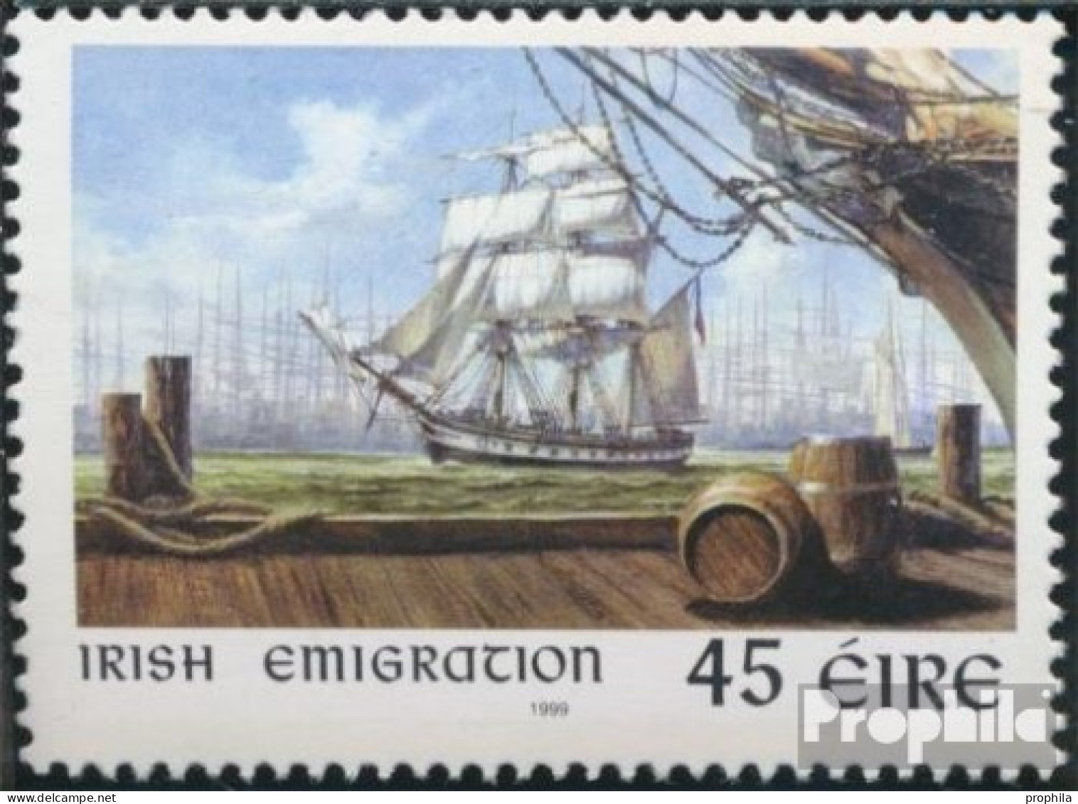 Irland 1133 (kompl.Ausg.) Postfrisch 1999 Auswanderung - Unused Stamps