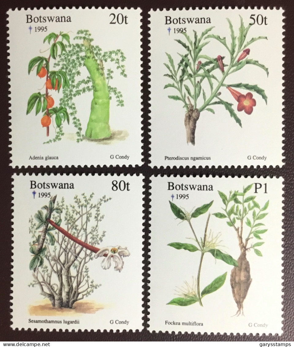 Botswana 1995 Christmas Flora Plants MNH - Autres & Non Classés