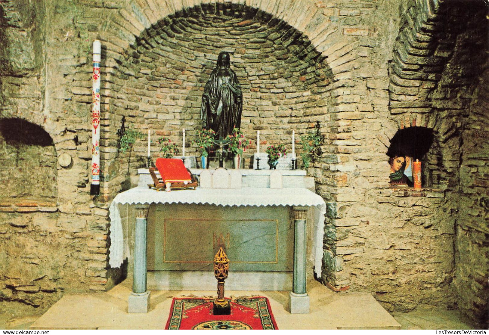 TURQUIE - Maison De La Ste Vierge (Autel) - Vue Générale - Vue à L'intérieure - Ephesus - Carte Postale - Turkey