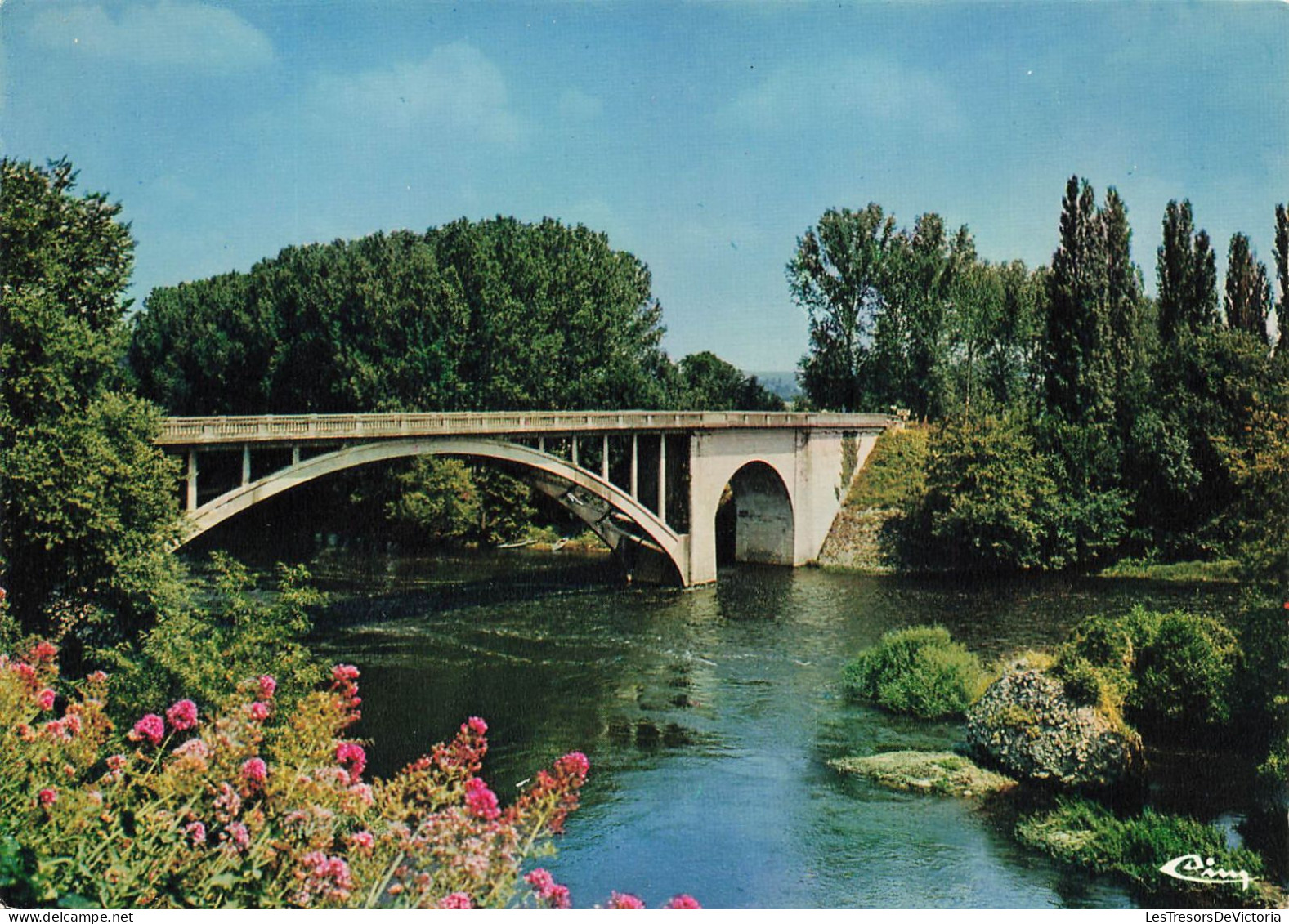 FRANCE - La Roche Posay - Le Pont Sur La Creuse - Colorisé - Carte Postale - La Roche Posay