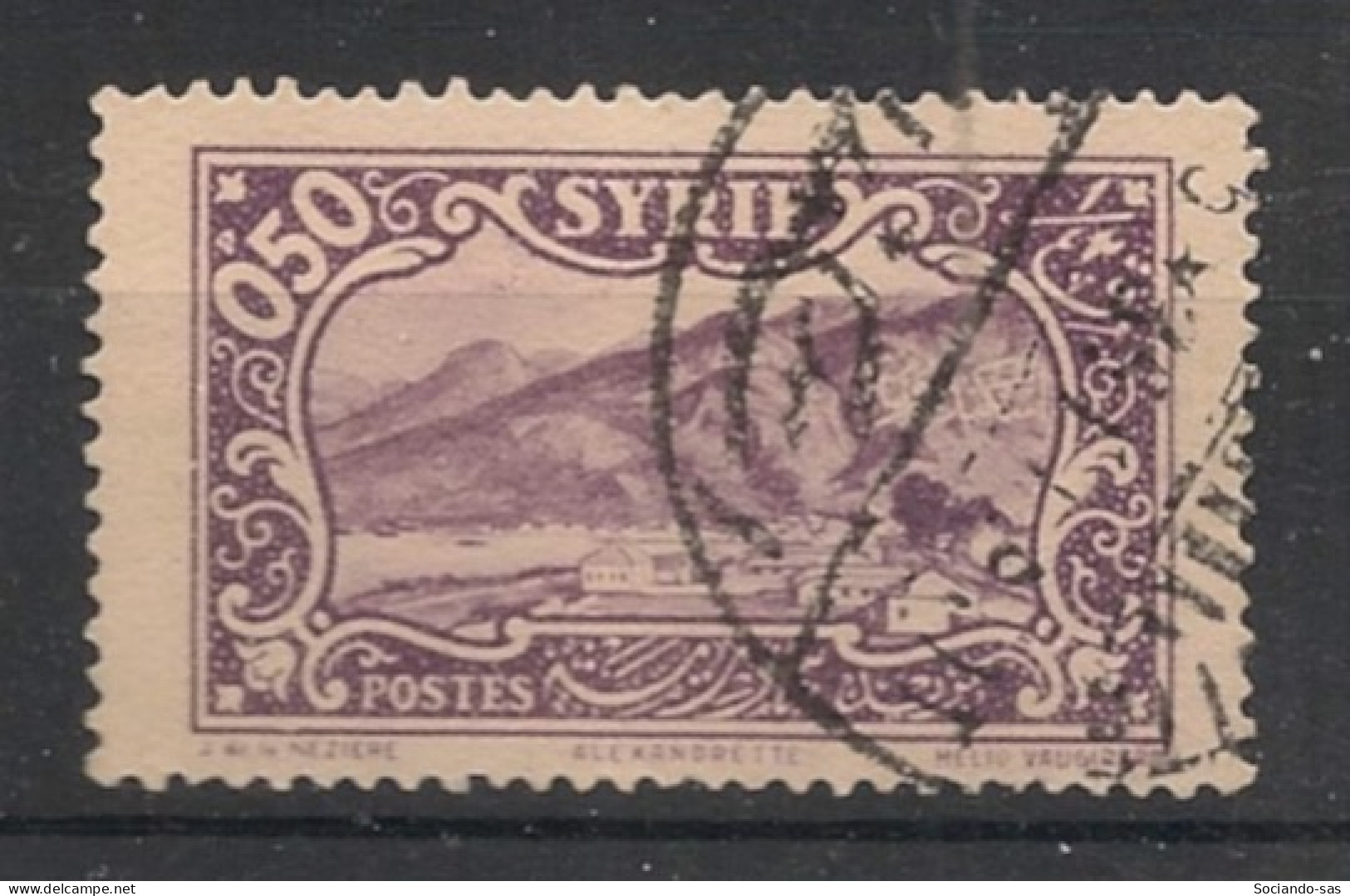 SYRIE - 1930-36 - N°YT. 203 - Alexandrite 0pi50 - Oblitéré / Used - Used Stamps