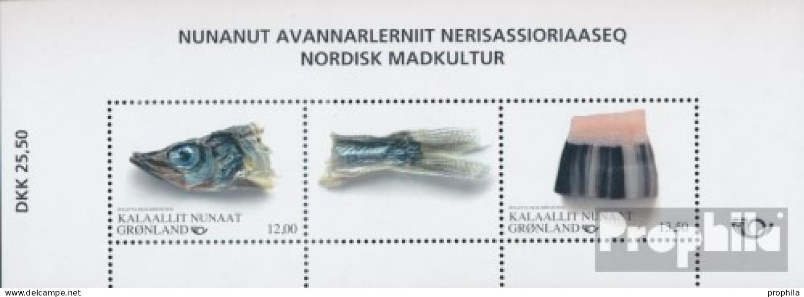 Dänemark - Grönland Block76 (kompl.Ausg.) Postfrisch 2016 Nordische Esskultur - Nuovi
