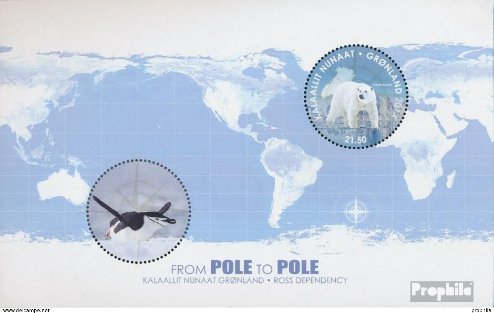 Dänemark - Grönland Block70 (kompl.Ausg.) Postfrisch 2014 Eisbär - Unused Stamps