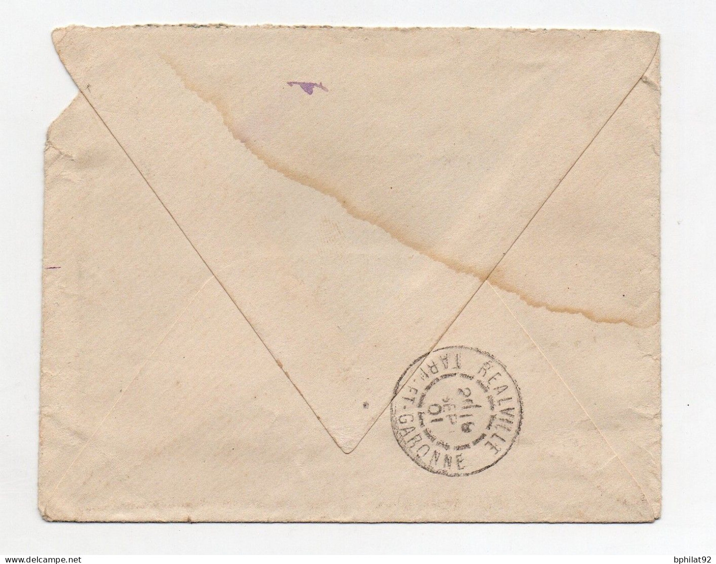 !!! DAHOMEY, LETTRE DE 1901 POUR LA FRANCE + CACHET MARITIME LOANGO A BORDEAUX LL N°1 - Brieven En Documenten