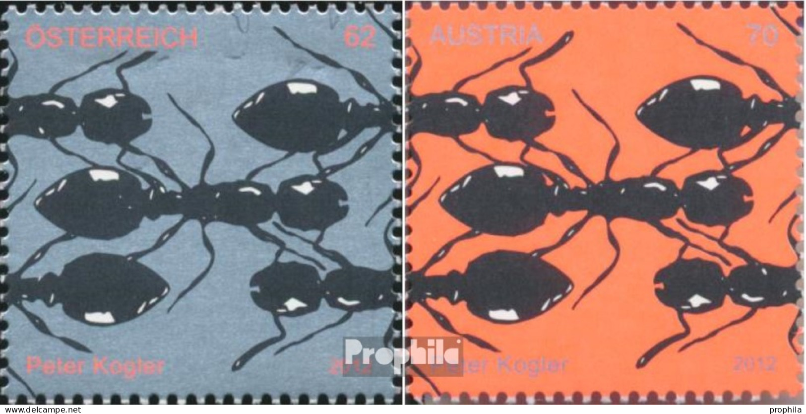 Österreich 3028-3029 (kompl.Ausg.) Postfrisch 2012 Kunst - Unused Stamps