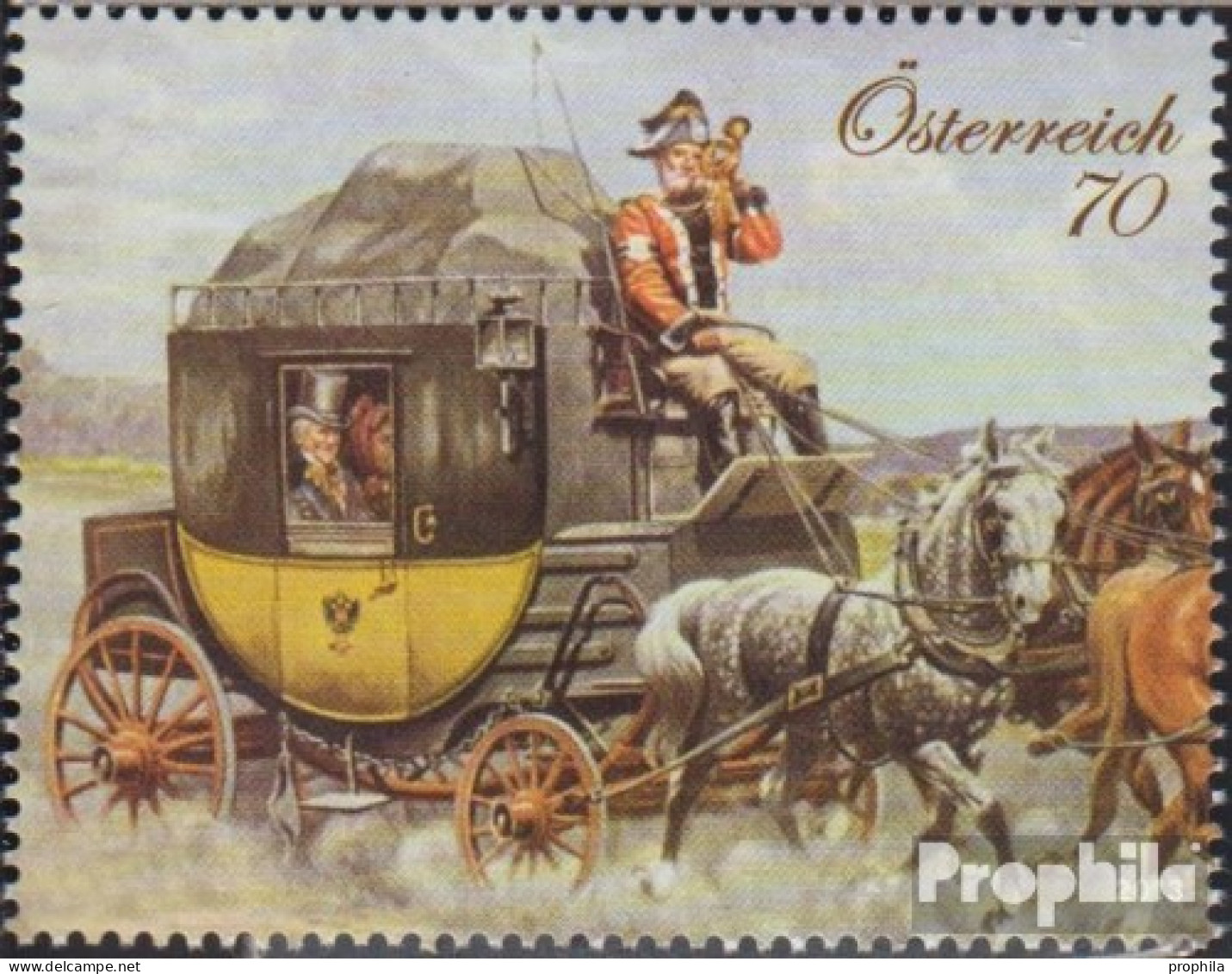 Österreich 3097 (kompl.Ausg.) Postfrisch 2013 Postkutsche - Unused Stamps