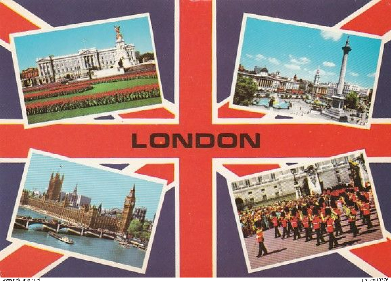 London Multiview - London  - Unused Postcard - LO1 - Andere & Zonder Classificatie