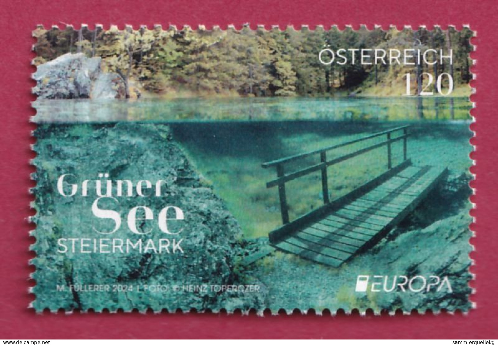 Österreich Europa 2024: Grüner See Postfrisch - Unused Stamps
