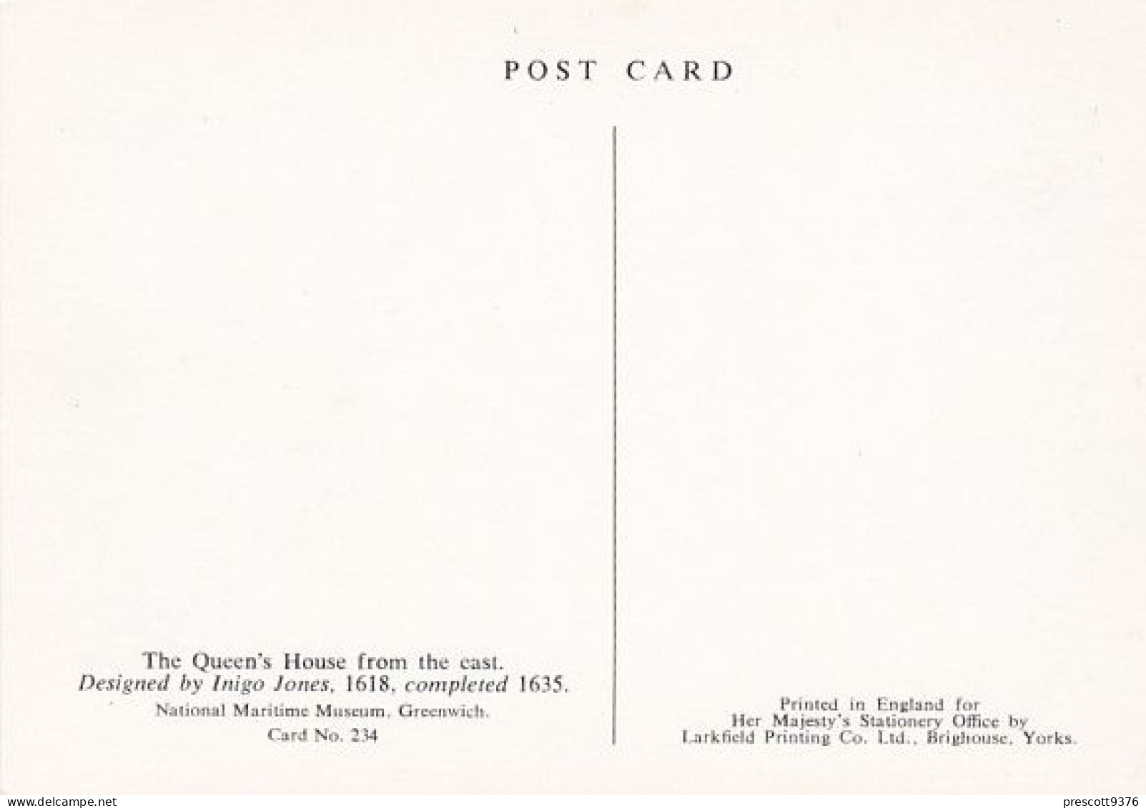 National Maritime Museum, Greenwich - London  - Unused Postcard - LO1 - Andere & Zonder Classificatie