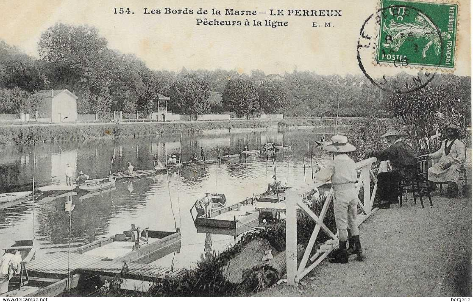 C/279               94    Le Perreux Sur Marne     -   Pecheurs à La Ligne - Le Perreux Sur Marne