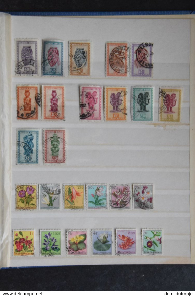 Lotje Postzegels Belgisch-Congo - Verzamelingen