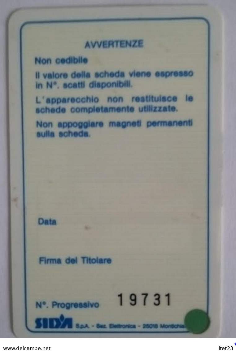 SCHEDA TELEFONICA ITALIANA - USI SPECIALI-  AD USO ESCLUSIVO CAMERA DEI DEPUTATI -SIDA- C&C 4005 - [4] Colecciones