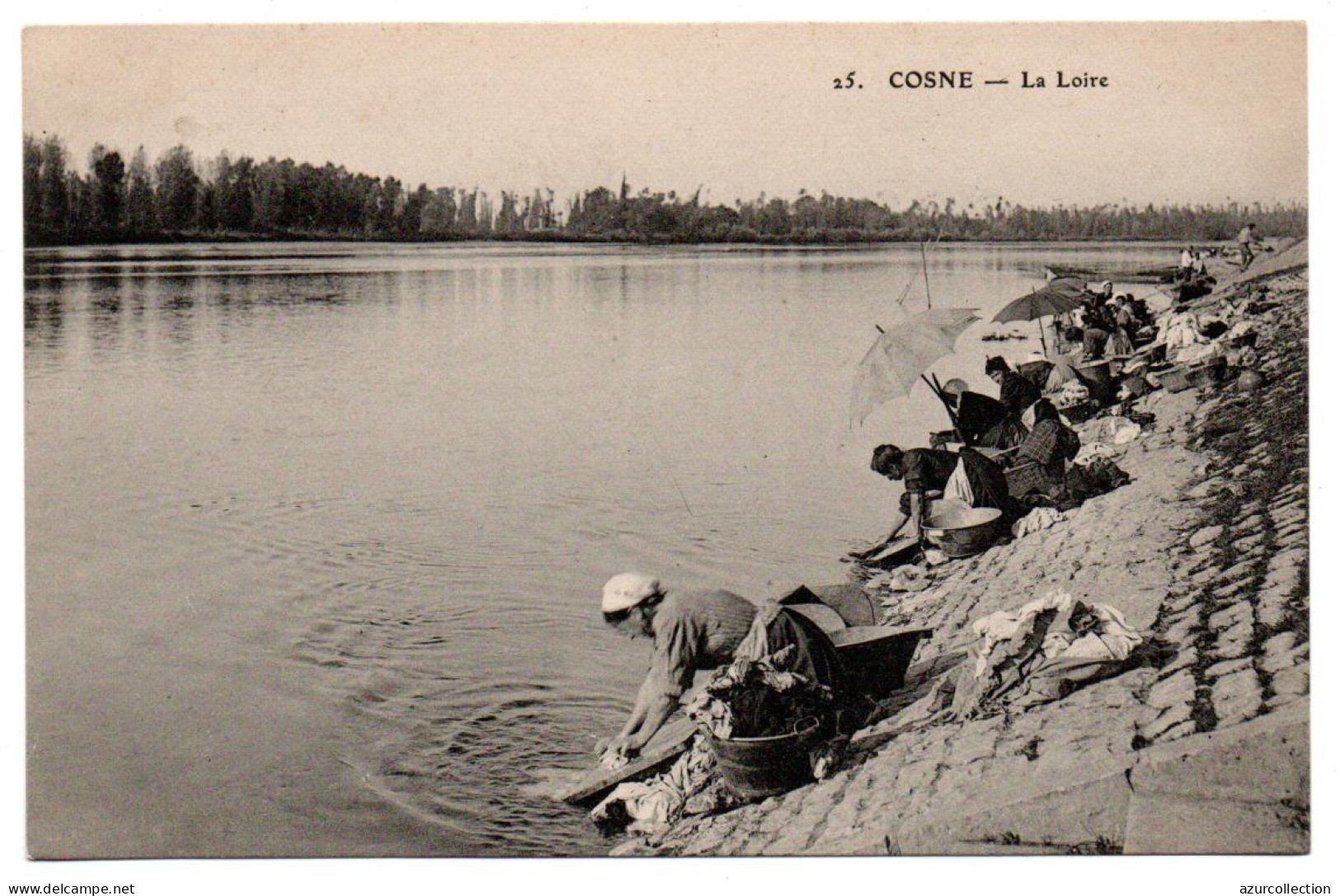 La Loire. Lavandières - Cosne Cours Sur Loire