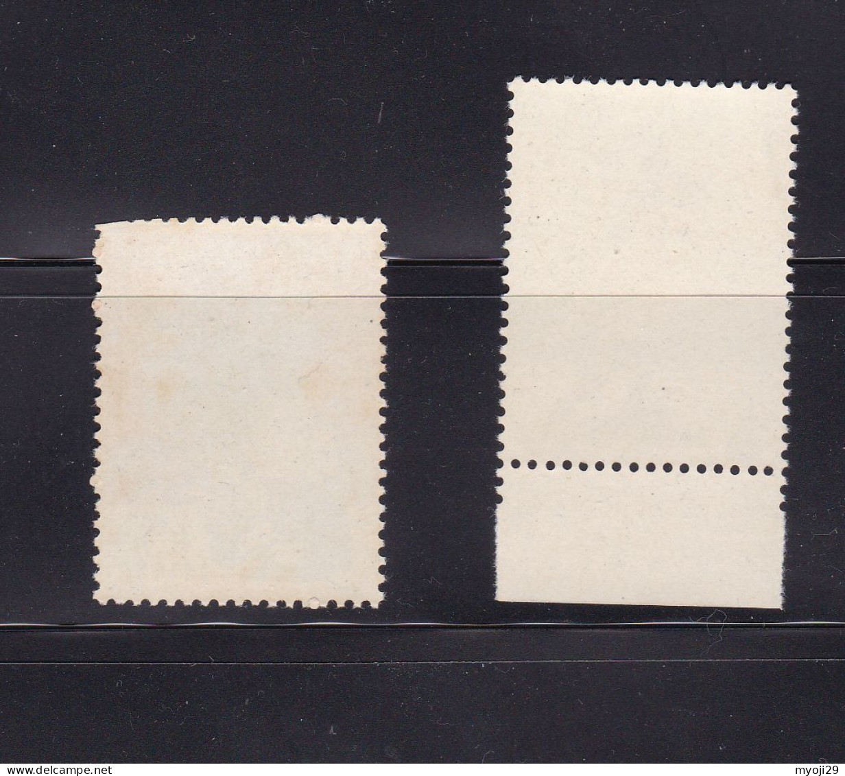 1962 China C96 Albania ** MNH (yellow Backside ,2-2 10c Right-top Lack Perf） - Unused Stamps