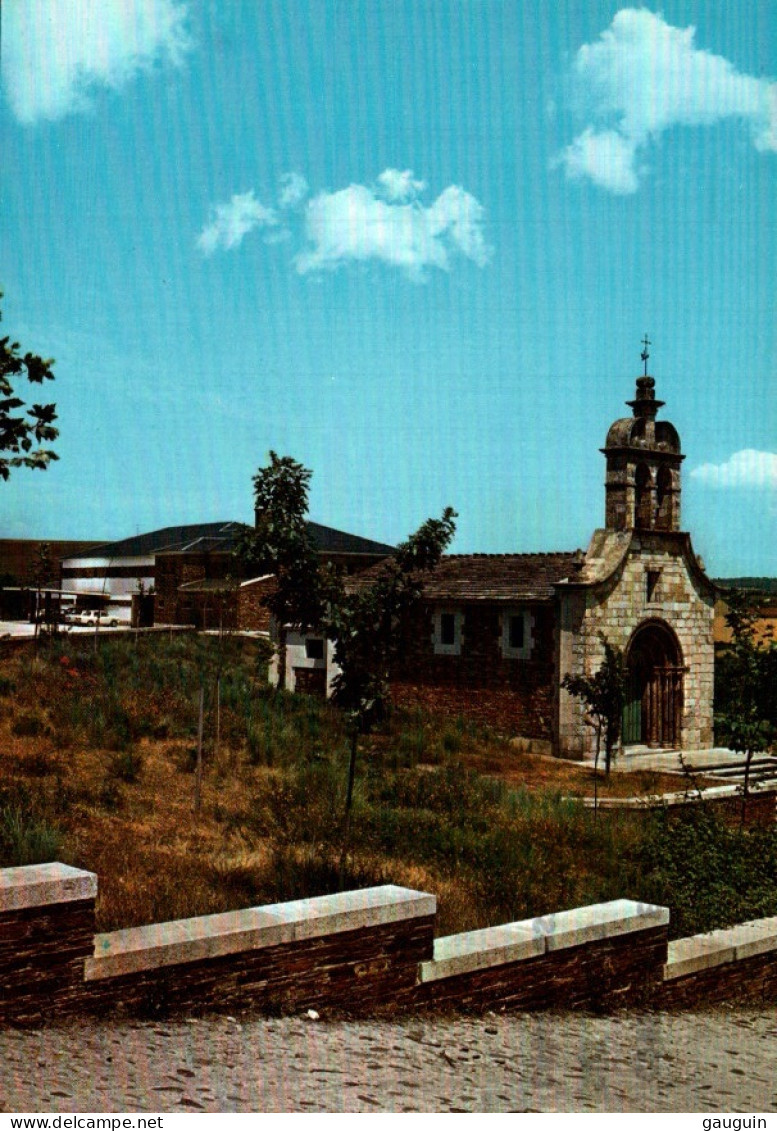 CPM - LUGO - PARADOR NACIONAL DE PUERTOMARIN - Parador Y Capilla De San Pedro - Edition S.d.T (affranchissement TP) - Lugo