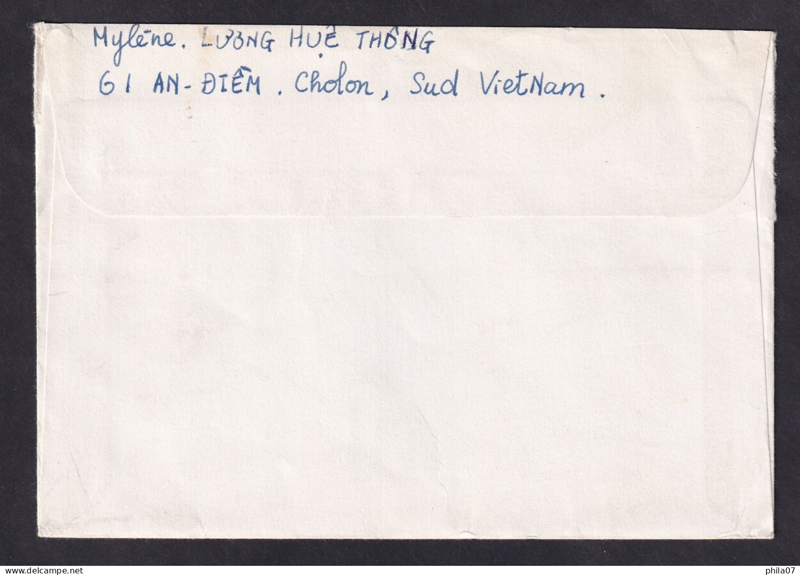 VIETNAM - Envelope Sent From Saigon To Switzerland 1970, Nice Franking / 2 Scans - Viêt-Nam