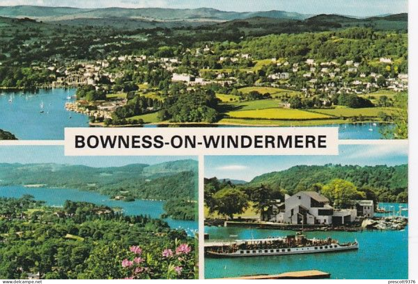 Bowness On Windermere Multiview - Lake District  - Unused Postcard - Lake1 - Windermere