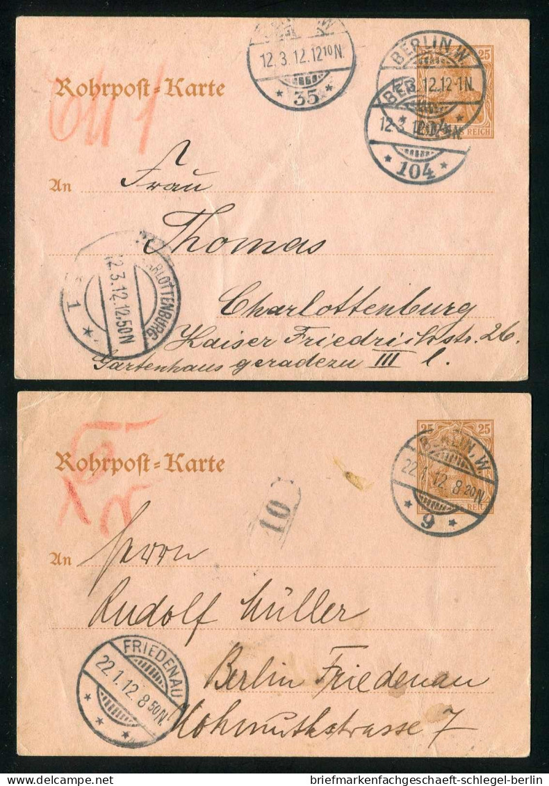 Berliner Postgeschichte, 1912, RP 15, Brief - Otros & Sin Clasificación
