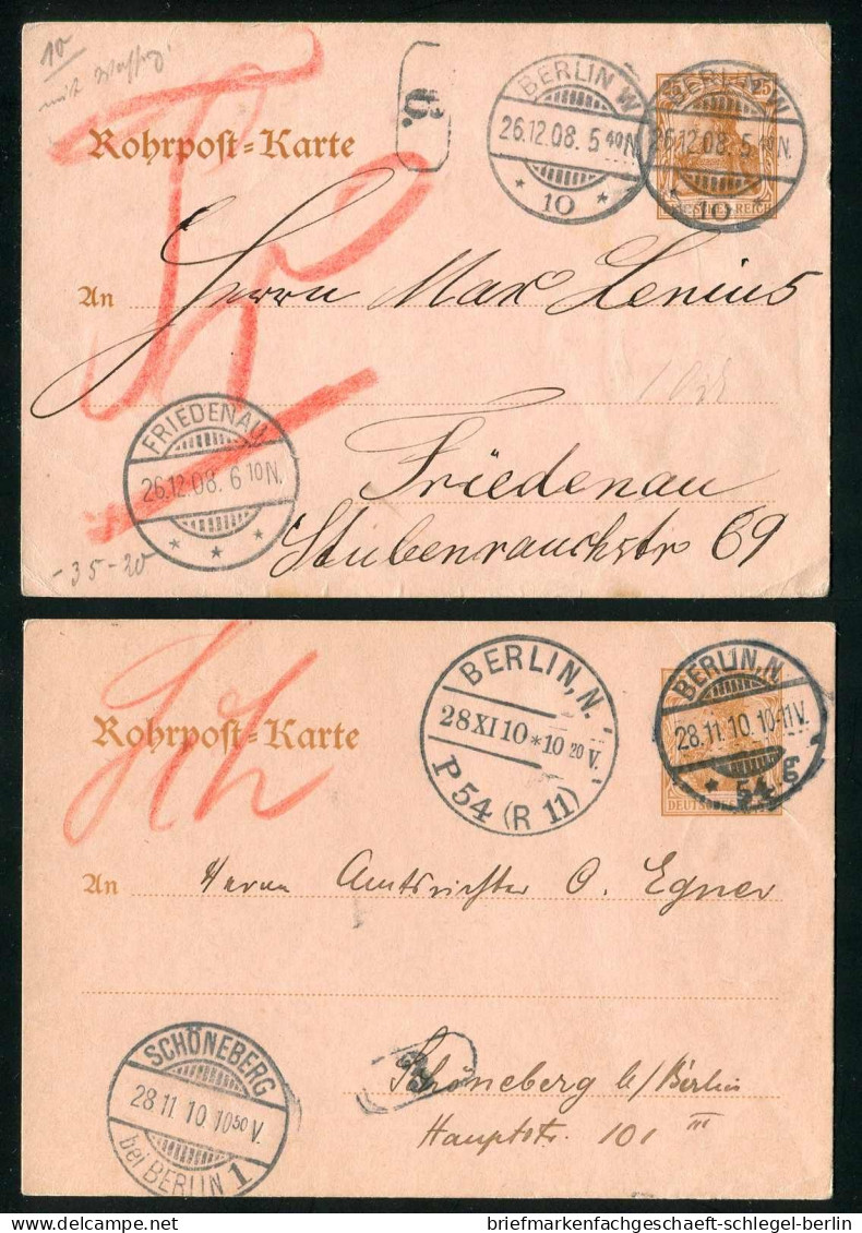 Berliner Postgeschichte, 1908, RP 15, Brief - Autres & Non Classés