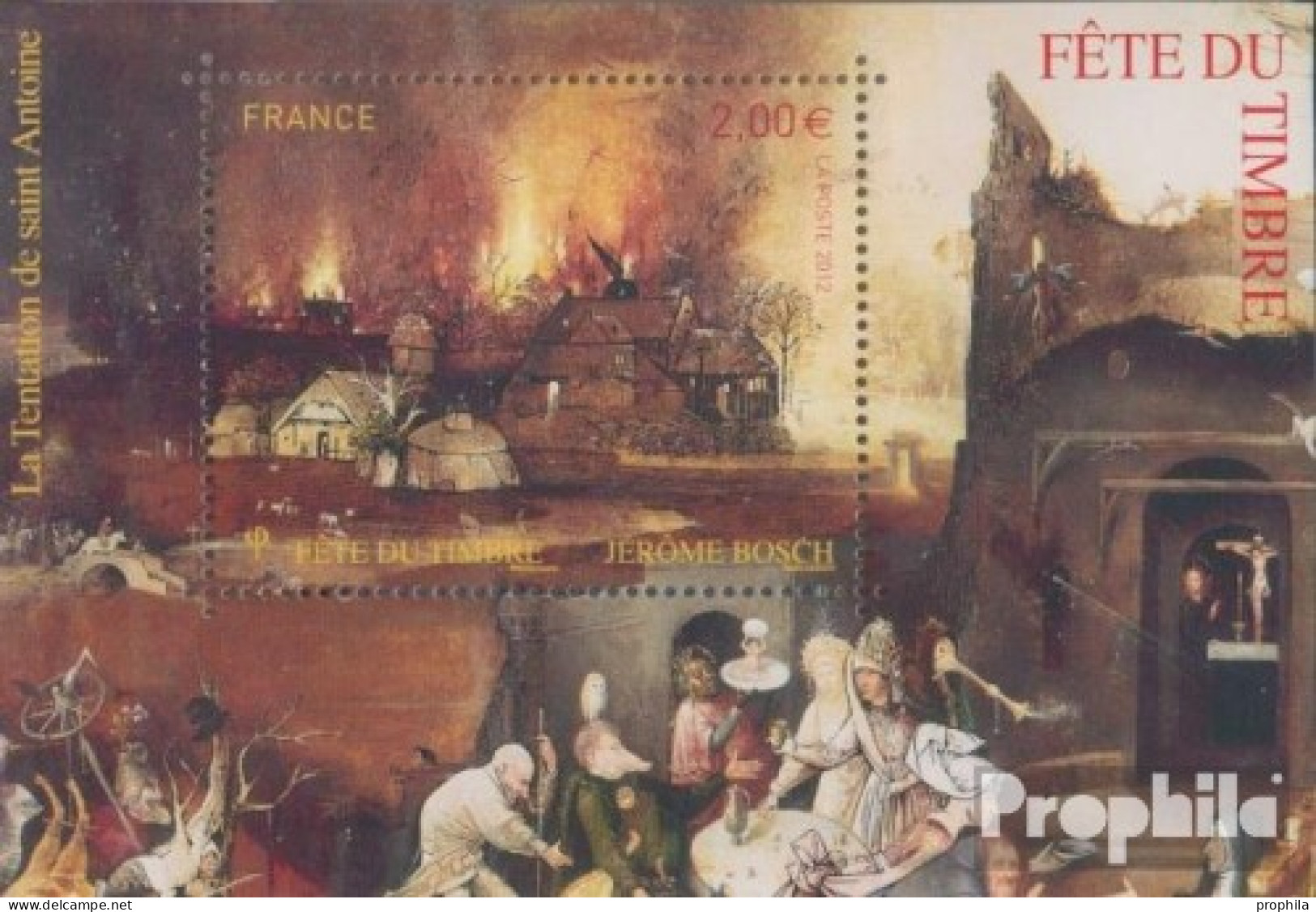 Frankreich Block206 (kompl.Ausg.) Postfrisch 2012 Fest Der Briefmarke - Unused Stamps