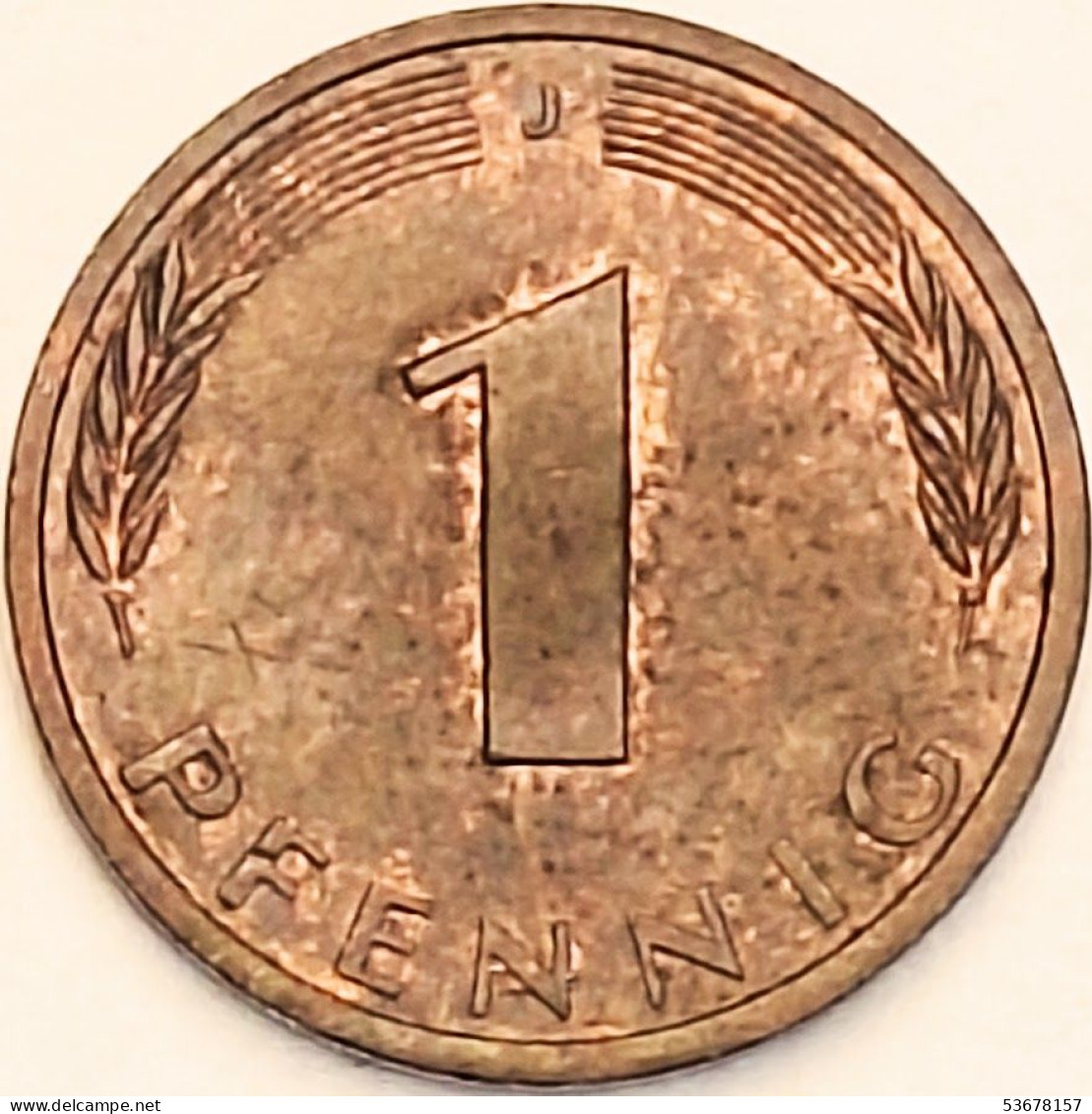 Germany Federal Republic - Pfennig 1977 J, KM# 105 (#4474) - 1 Pfennig