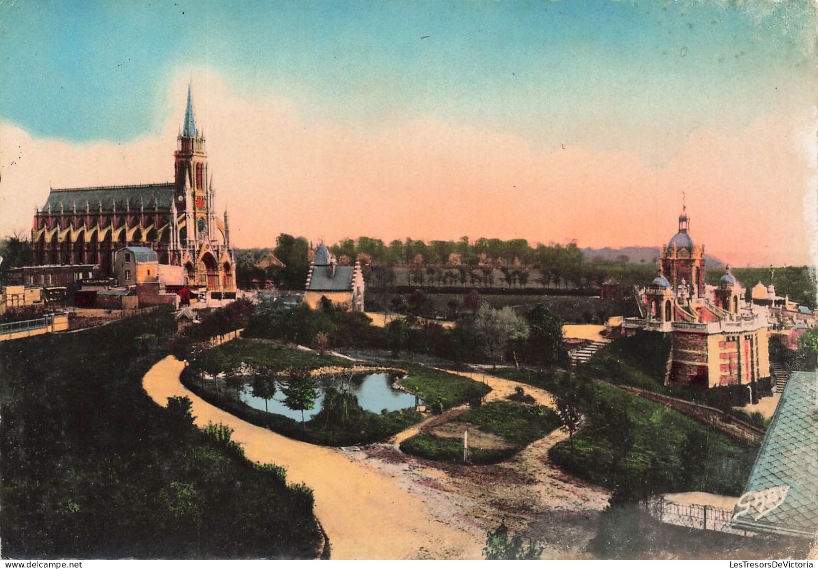 FRANCE - Bonsecours - L'église Et Le Monument Jeanne D'Arc - Le Plateau De Bonsecours - Carte Postale Ancienne - Bonsecours