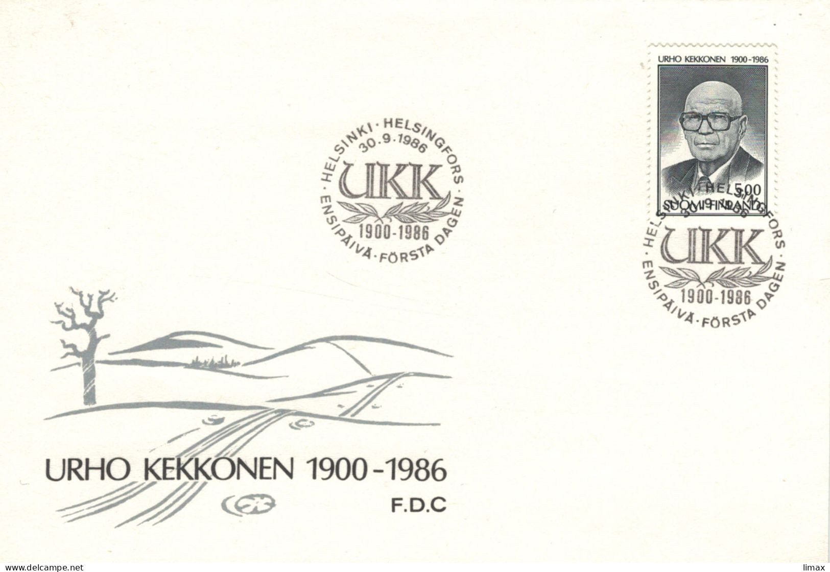 Urho Kekkonen Ministerpräsident Und 1956 Zum Staatspräsidenten Gewählt - Covers & Documents