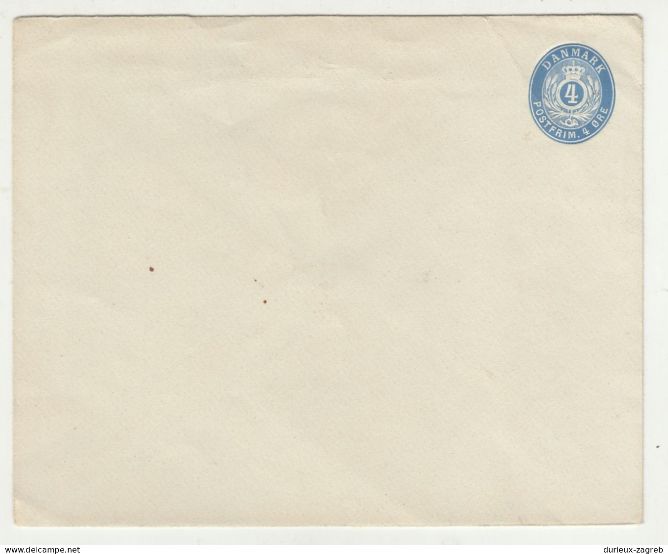 Denmark Postal Stationery Letter Cover Not Posted B240503 - Postwaardestukken