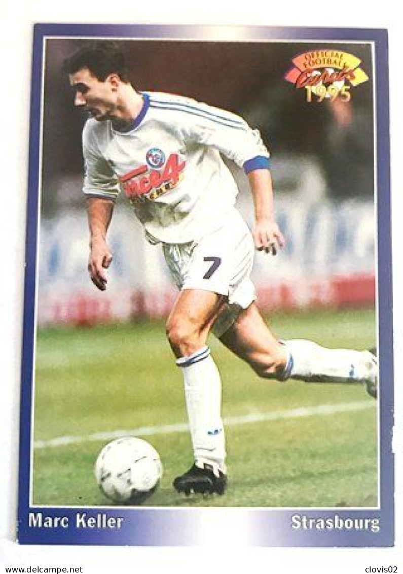 193 Marc Keller - RC Strasbourg - Panini Official Football Cards 1994 1995 - Trading-Karten