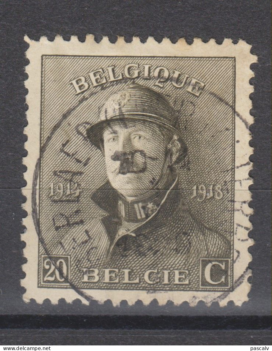 COB 170 Oblitération Centrale BERLAER (LIER) (LIERRE) - 1919-1920 Albert Met Helm