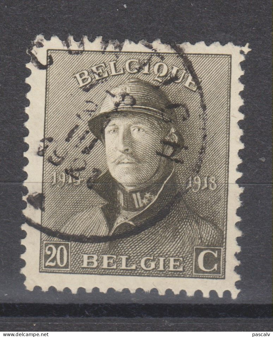 COB 170 Oblitération Centrale CONTICH - 1919-1920 Roi Casqué