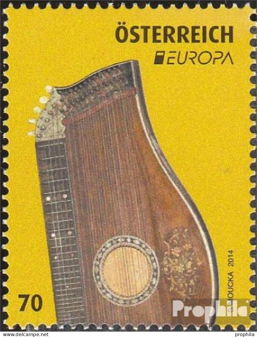 Österreich 3134 (kompl.Ausg.) Postfrisch 2014 Musikinstrumente - Unused Stamps