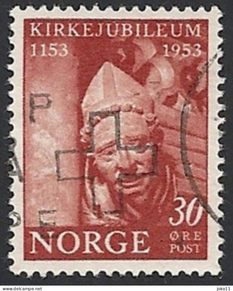 Norwegen, 1953, Mi.-Nr. 383, Gestempelt - Oblitérés
