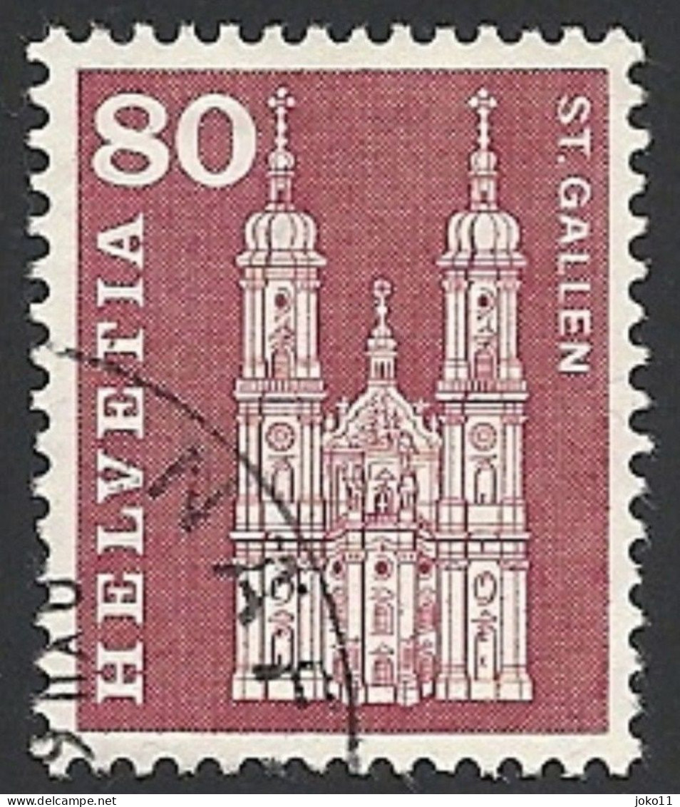 Schweiz, 1960, Mi.-Nr. 708 Y, Gestempelt, - Gebraucht