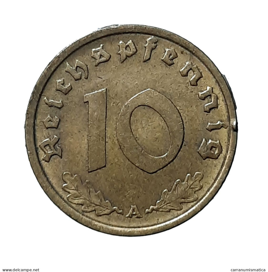 [NC] GERMANIA - 10 REICHSPFENNIG 1938 A (nc250a) - 10 Reichspfennig